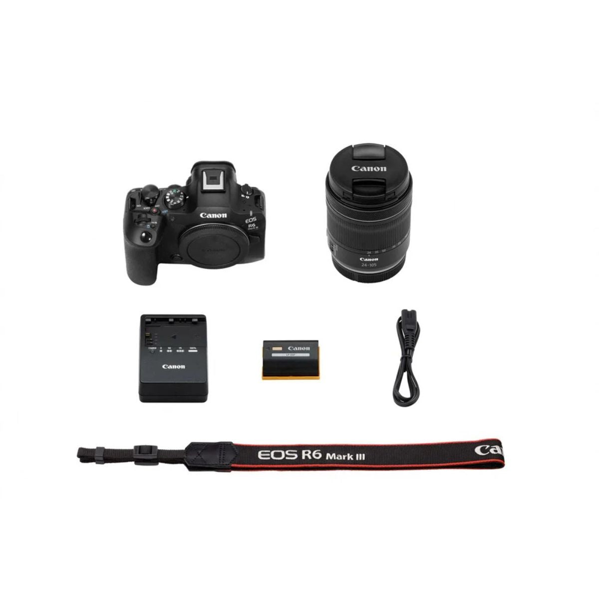 Canon EOS R6 Mark III Mirrorless Cameras with RF 24-105mm f/4-7.1 IS STM Lens