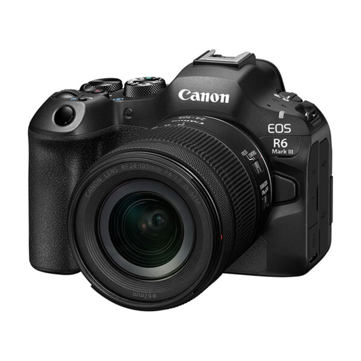 Canon EOS R6 Mark III Mirrorless Cameras with RF 24-105mm f/4-7.1 IS STM Lens