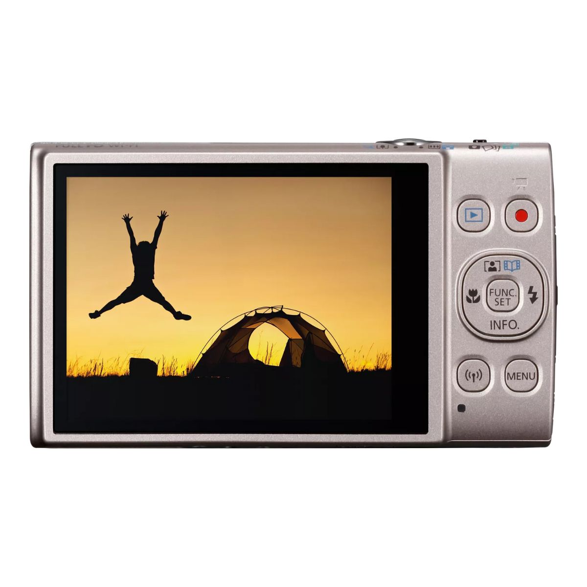 Canon IXUS 285 HS 20.2MP 12x Compact Digital Camera - Silver