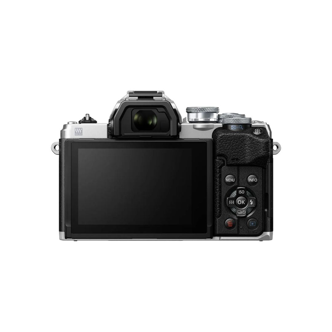 Olympus E-M10 Mark IV Mirrorless Camera with 14-42mm F3.5-5.6 EZ Lens - Black