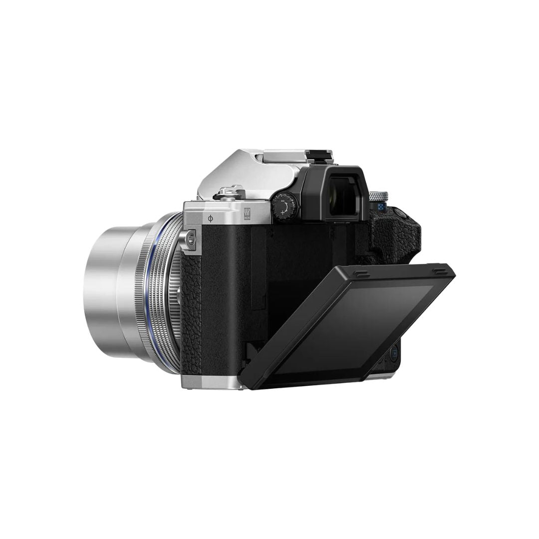 Olympus E-M10 Mark IV Mirrorless Camera with 14-42mm F3.5-5.6 EZ Lens - Black