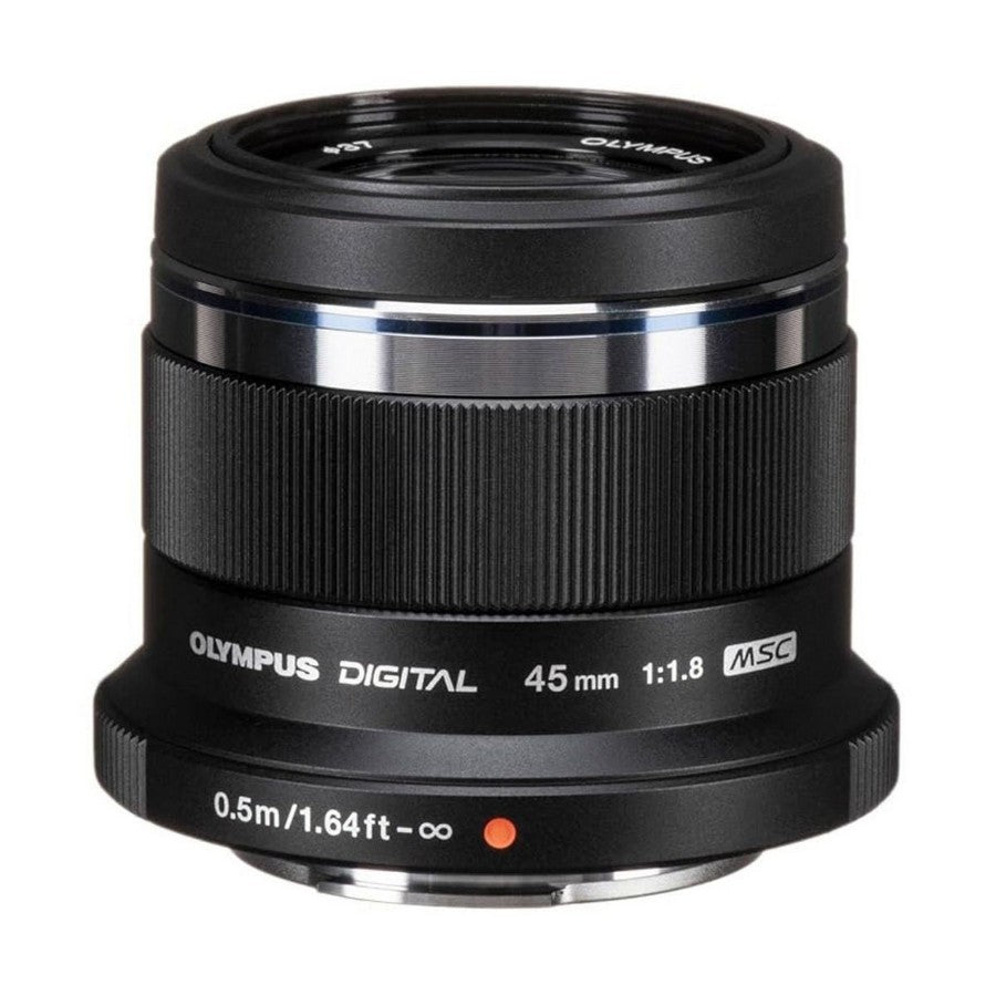 OM System M.ZUIKO DIGITAL ED 45mm F1.8 Lens - Black