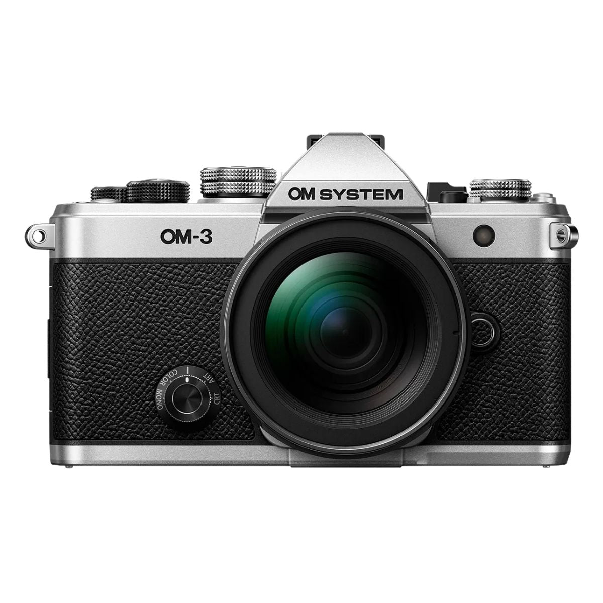 Olympus OM SYSTEM OM-3 Mirrorless Camera with 12-45mm F4 PRO Lens - Silver