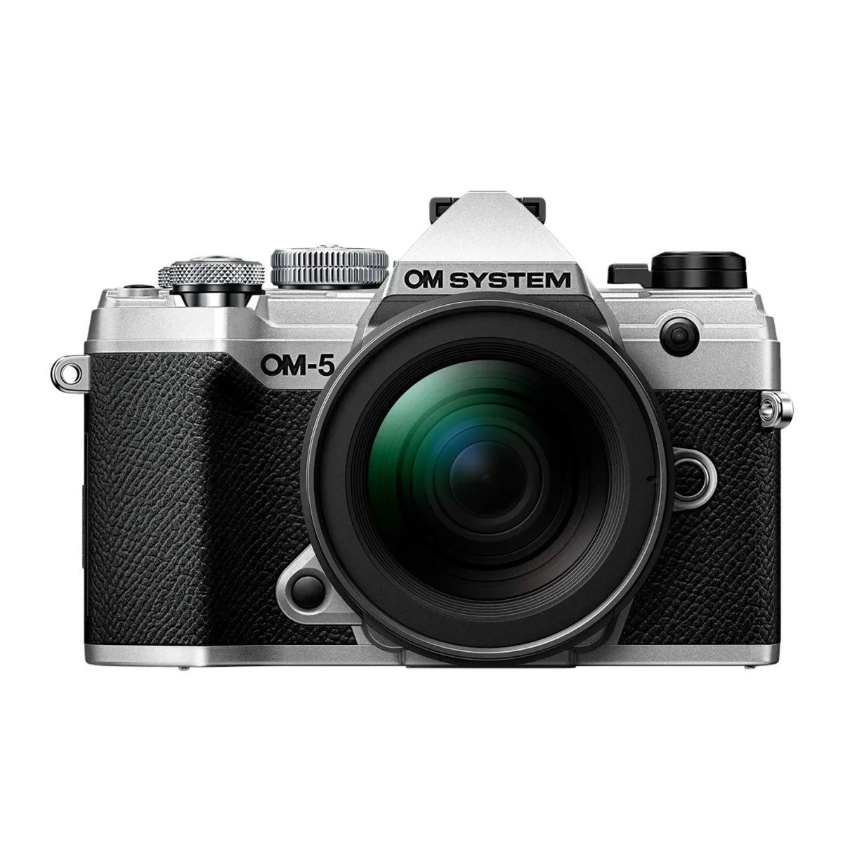 Olympus OM SYSTEM OM-5 Mirrorless Camera with 12-45mm F4 PRO Lens - Silver